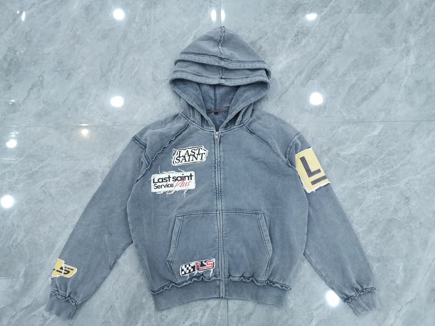 Pre-order Double hood Patchwork